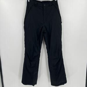Columbia Vintage Insulated Fleece Lined Ski Snow Pants Black Women’s Size Medium